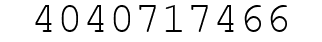 Number 4040717466.