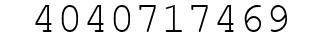 Number 4040717469.
