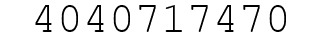 Number 4040717470.