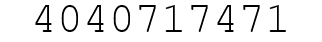 Number 4040717471.