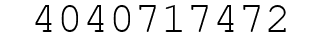 Number 4040717472.