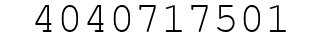 Number 4040717501.