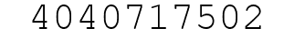 Number 4040717502.