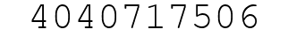 Number 4040717506.