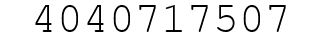 Number 4040717507.
