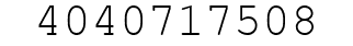 Number 4040717508.