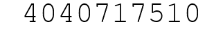Number 4040717510.