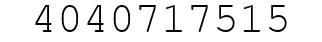 Number 4040717515.