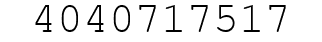 Number 4040717517.