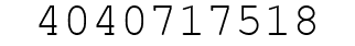 Number 4040717518.