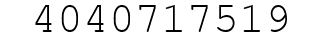 Number 4040717519.