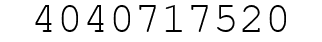 Number 4040717520.