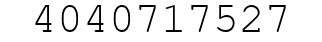 Number 4040717527.