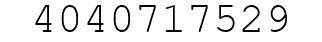 Number 4040717529.