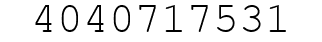 Number 4040717531.