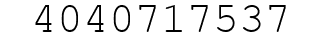 Number 4040717537.