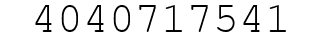 Number 4040717541.