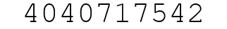 Number 4040717542.
