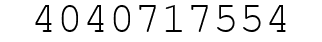 Number 4040717554.