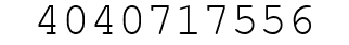 Number 4040717556.