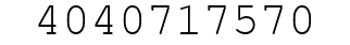 Number 4040717570.