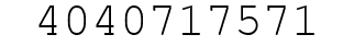 Number 4040717571.