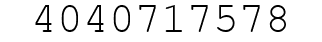 Number 4040717578.