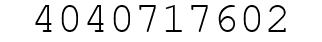 Number 4040717602.