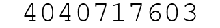 Number 4040717603.