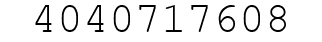 Number 4040717608.