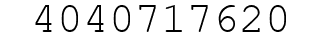 Number 4040717620.