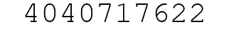 Number 4040717622.