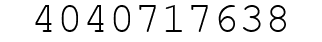 Number 4040717638.