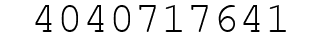Number 4040717641.