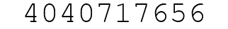 Number 4040717656.