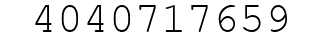 Number 4040717659.