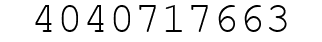Number 4040717663.