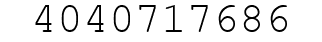Number 4040717686.
