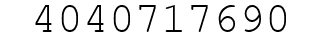 Number 4040717690.