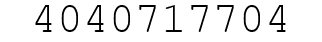 Number 4040717704.