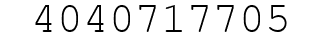Number 4040717705.