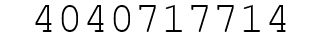 Number 4040717714.