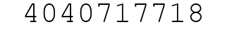 Number 4040717718.
