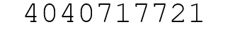 Number 4040717721.