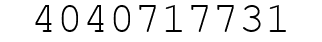Number 4040717731.