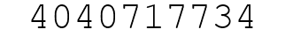 Number 4040717734.