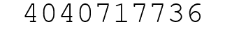Number 4040717736.