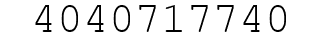 Number 4040717740.