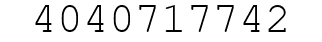 Number 4040717742.