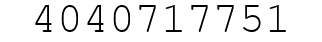 Number 4040717751.